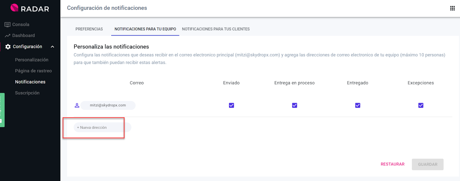 Lanzamientos: Notificaciones Múltiples 3